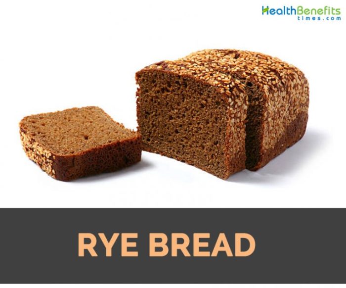 Rye bread nutrition facts