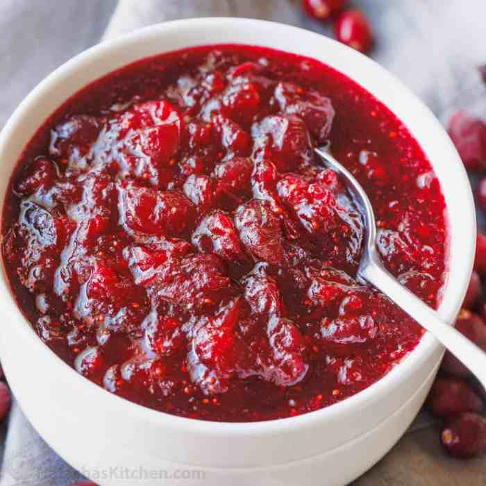 Dried cranberry sauce recipe