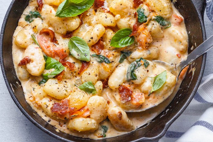 Gnocchi red sauce recipe