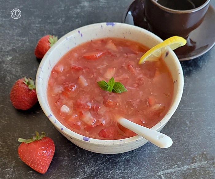 Strawberry homemade