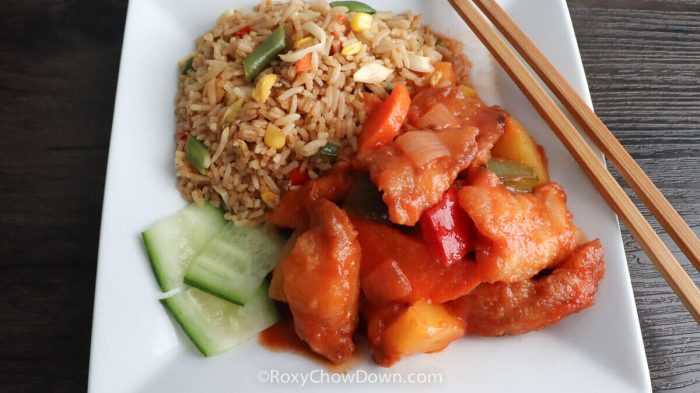 Fish fillet with sweet and sour sauce recipe