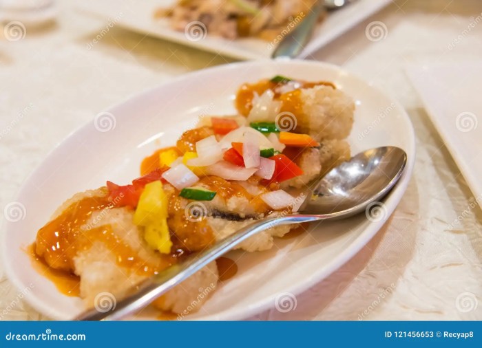 Crispy sour fillet sauce fish sweet preview