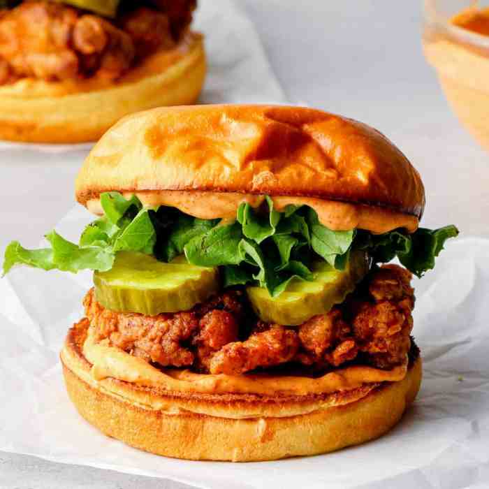 Fried chicken sandwich sauce recipe