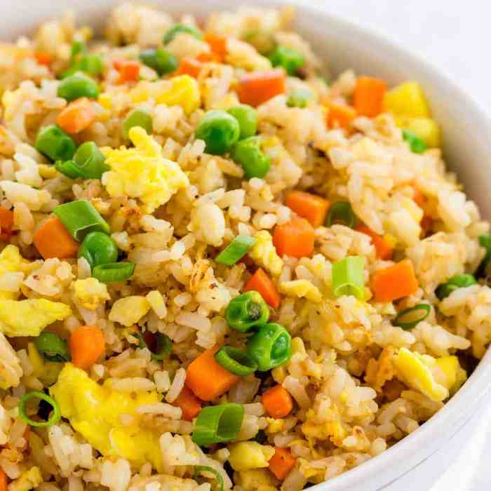 Fried rice recipe no oyster sauce