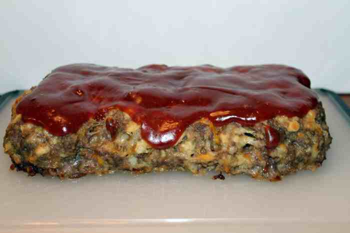 Easy meatloaf recipe with bbq sauce